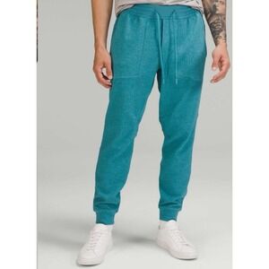 Lululemon At Ease Jogger Men‎ Size Large LM5642S Heathered Crest Blue